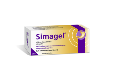 MIBE GmbH Arzneimittel SIMAGEL Kautabletten 50 St 04081366