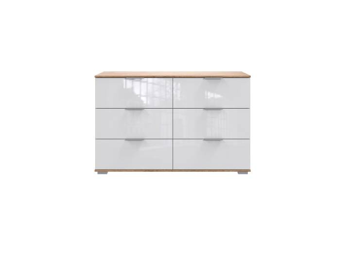 Kommode Peyton C weiss Holzwerkstoff B 130 H 83 cm - Kommode