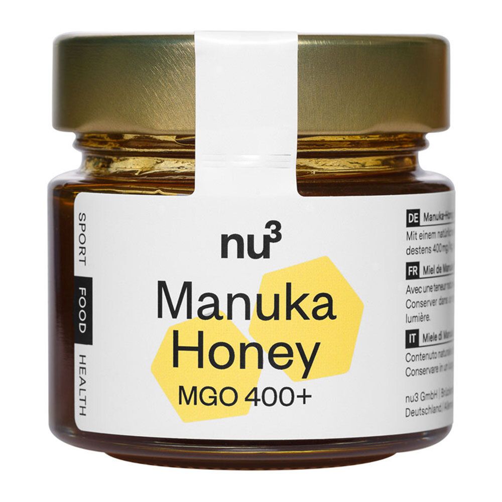 nu3 Manuka-Honig MGO 400 125 g Honig