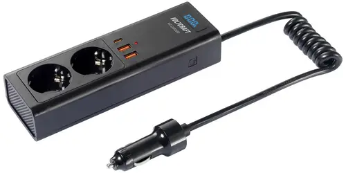 VOLTCRAFT Wechselrichter VC-CAR200 200W 12 V/DC - 230 V/AC