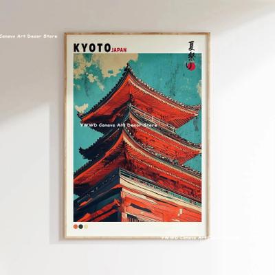 Inspire Essentials Mount Fuji Great Wave Canvas Wall Art Japanese Landscape Poster For Home Decor 3 7.87 X 11.81 In