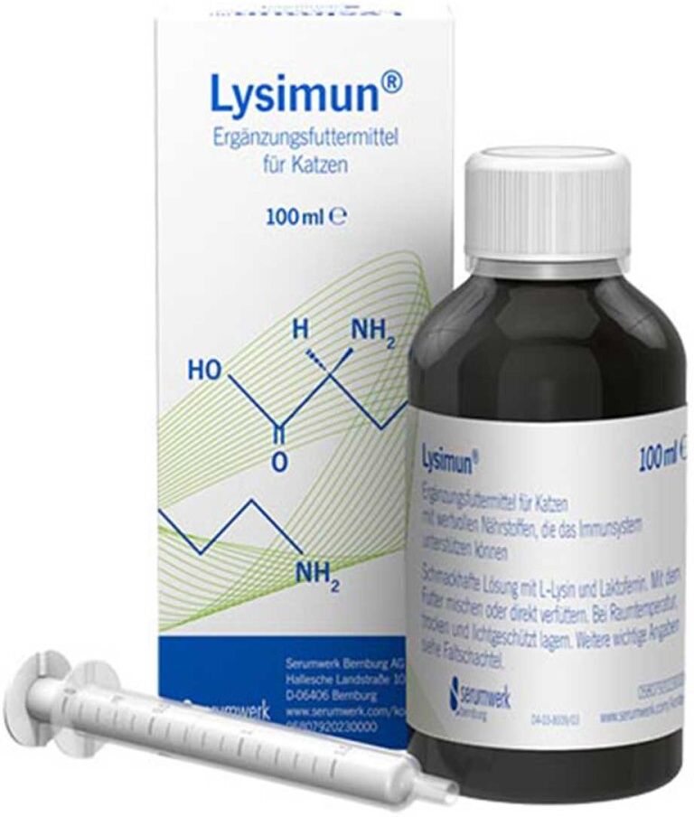 Lysimun Ergänzungsfuttermittel für Katzen