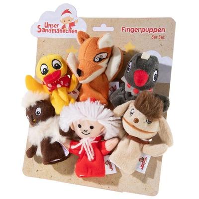 SANDMANN Fingerpuppen 6-fach sortiert