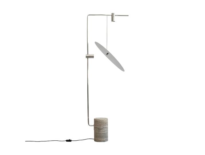 101 Copenhagen The Moon lampadaire Chrome