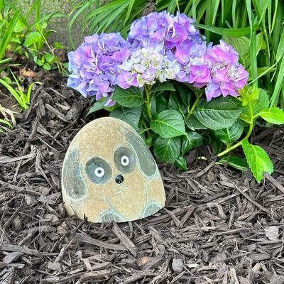 Stone Age Creations Stone Animal Collection, Hand-Carved Granite Boulder Dogs