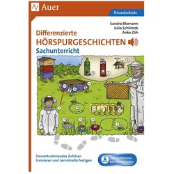Differenzierte Hörspurgeschichten Sachunterricht, Schulbücher von Sandra Blomann, Anke Zöh, Julia Schlimok