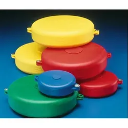 Ventil-Absperrung für Handräder mit Durchmesser 25-64 mm, grün