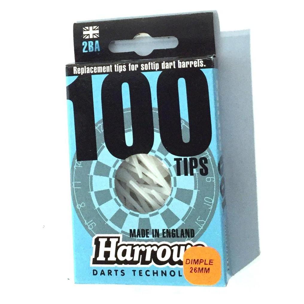 Harrows Softip Ersatz-Dimple-Dartspitzen, 100 Stück, Box (34807593)