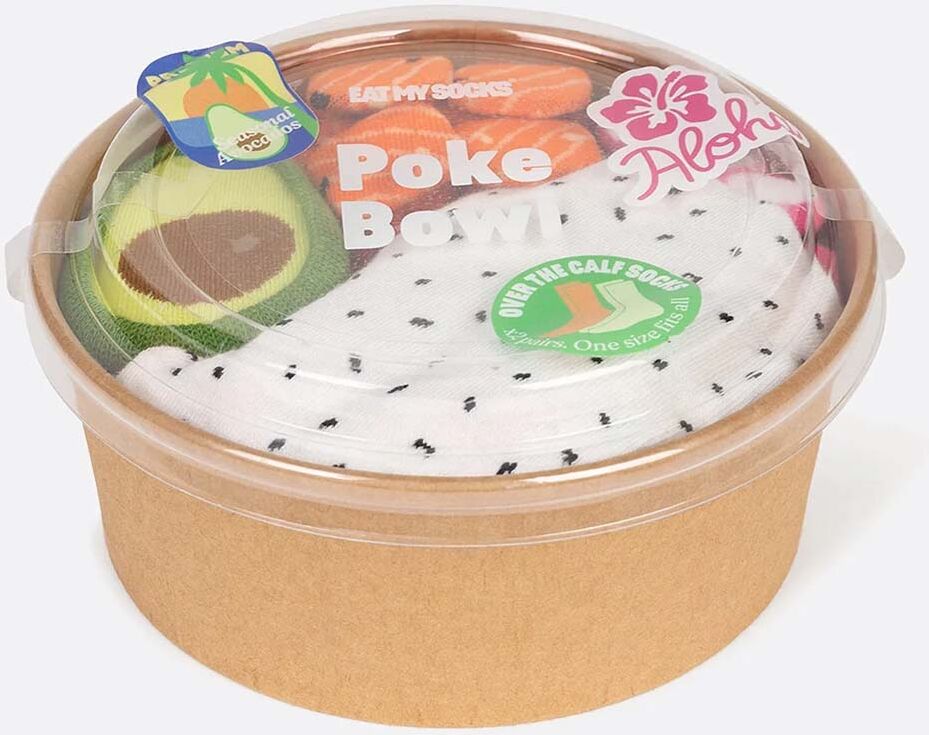 Eat My Socks Poké Bowl Strumpor (2-pack)