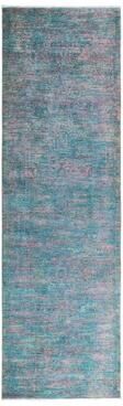 Overton "Vibrance, One-of-a-Kind Hand-Knotted Runner Rug - Multi, 3' 1"" x 10' 7"" - 3' 1"" x 10' 7"""