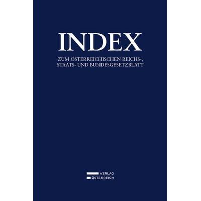 Index, Taschenbuch von , Verlag Österreich, 978-3-7046-8768-5