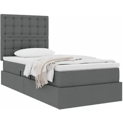 vidaXL, Bett, Milani Buttons (90 x 190 cm)