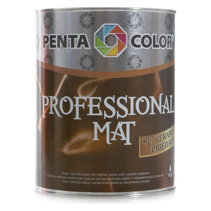 Pentacolor Emulsion Paint Professional Mat White (1000 ml) (33039284)