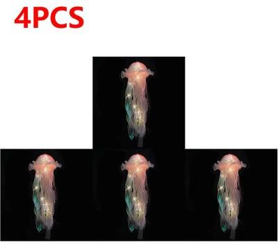 Inspire Essentials DIY Jellyfish Hanging Light Colorful Bedroom Ceiling Lamp For Kids 18