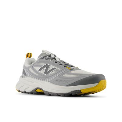 Trailrunningschuh NEW BALANCE "410", Herren, Gr. 40,5, grau matter, Synthetik, Textil, Schuhe, für mehr Grip