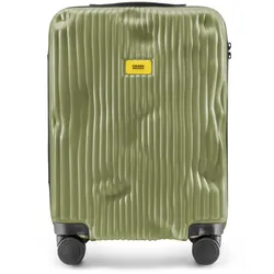 Crash Baggage Stripe Kabinengepäck S (55 cm) - Olive Koffer24