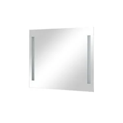 LED-Badspiegel   ¦ verspiegelt ¦ Glas ¦ Maße (cm): B: 90 H: 70 T: 3.0