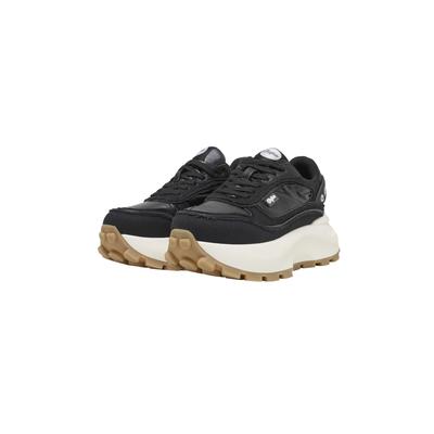 Sneaker BUFFALO "Buffalo MANHATTEN SNEAKER", Damen, Gr. 37, schwarz, weiß, Schuhe Sneaker