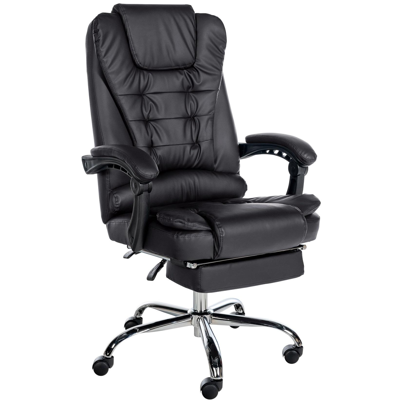 CLP Bürostuhl Oxygen Kunstleder Farbe: schwarz, Material: Kunstleder