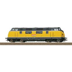 TRIX H0 T22380 H0 Diesellok BR 220 DBG Baureihe 220 der Deutschen Bahn Gleisbau (DBG). Fiktive Gestaltung. Grundfarbgebung goldgelb.