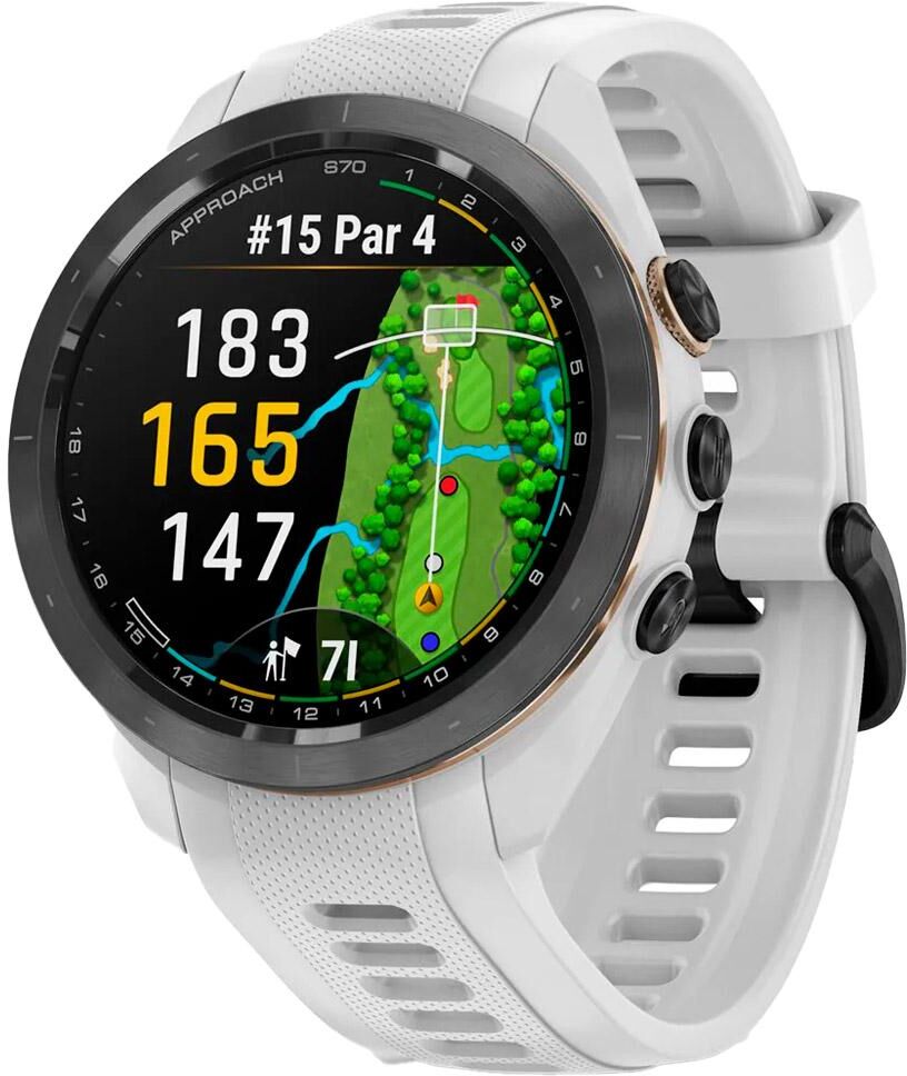 Garmin - Approach S70 42mm Blanc - Montre GPS