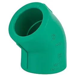 Aqua-Plus PPR Rohr Winkel 45° IG 40 mm