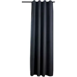 VORHANG MÜNCHEN DARK HxB 225x145 cm Dunkelgrau