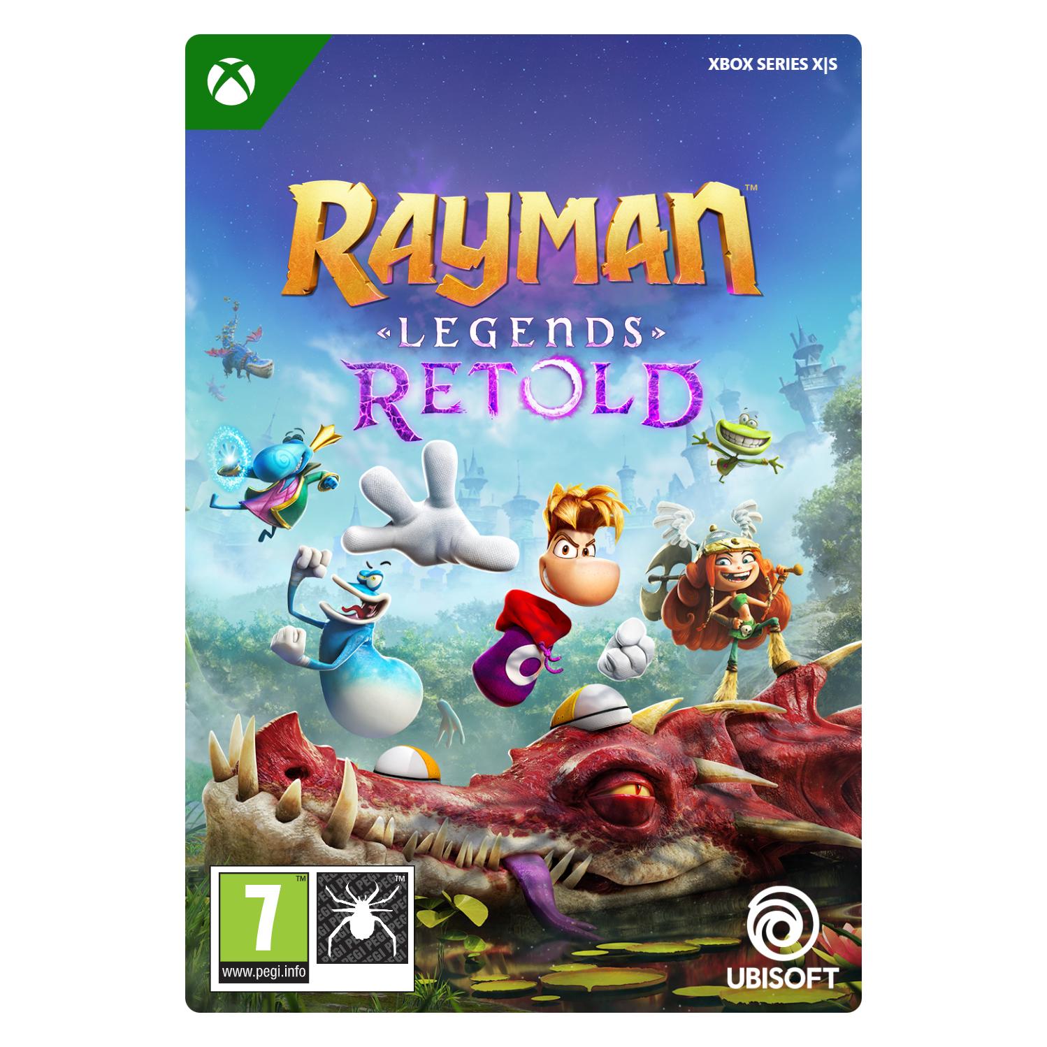 Microsoft Xbox RAYMAN LEGENDS RETOLD Download Code (Xbox Series X) (EP2-68193)