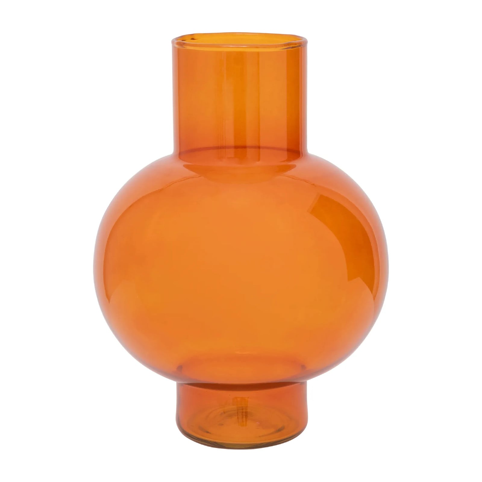 URBAN NATURE CULTURE Tummy vaas Orange rust, Hoogte: 24 cm