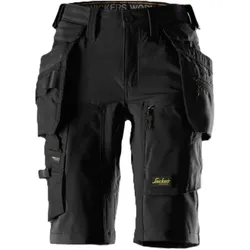 Damenshorts mit Holstertaschen "6117" - 48 - schwarz