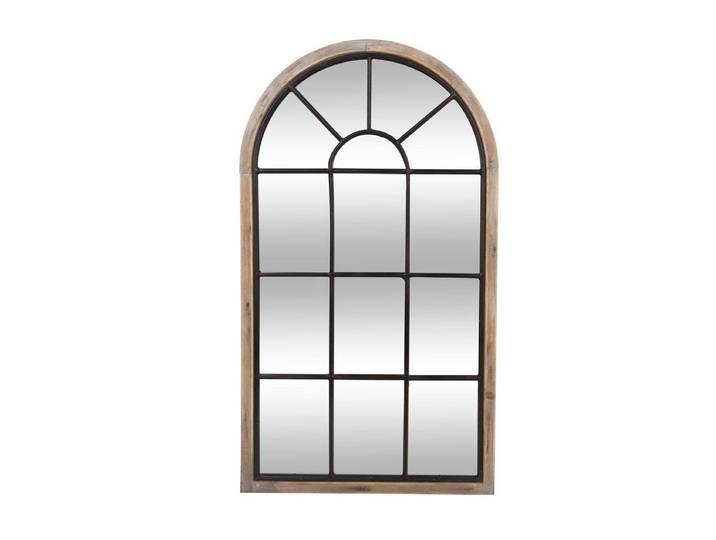 Miroir Zoé Métal Noir 60x107cm Atmosphera Créateur D'Intérieur