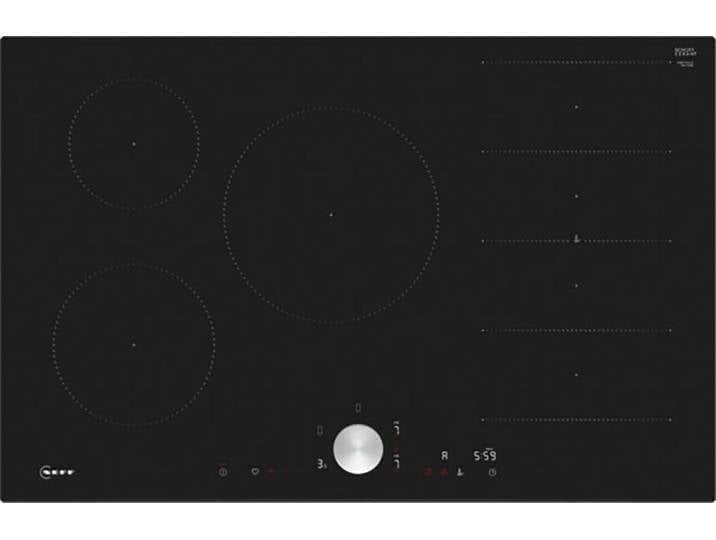 NEFF Flex-Induktions-Kochfeld N 90 T68FTV4L0, Präzise Steuerung mit Twist Pad® & intuitive, flexible Kochzonen