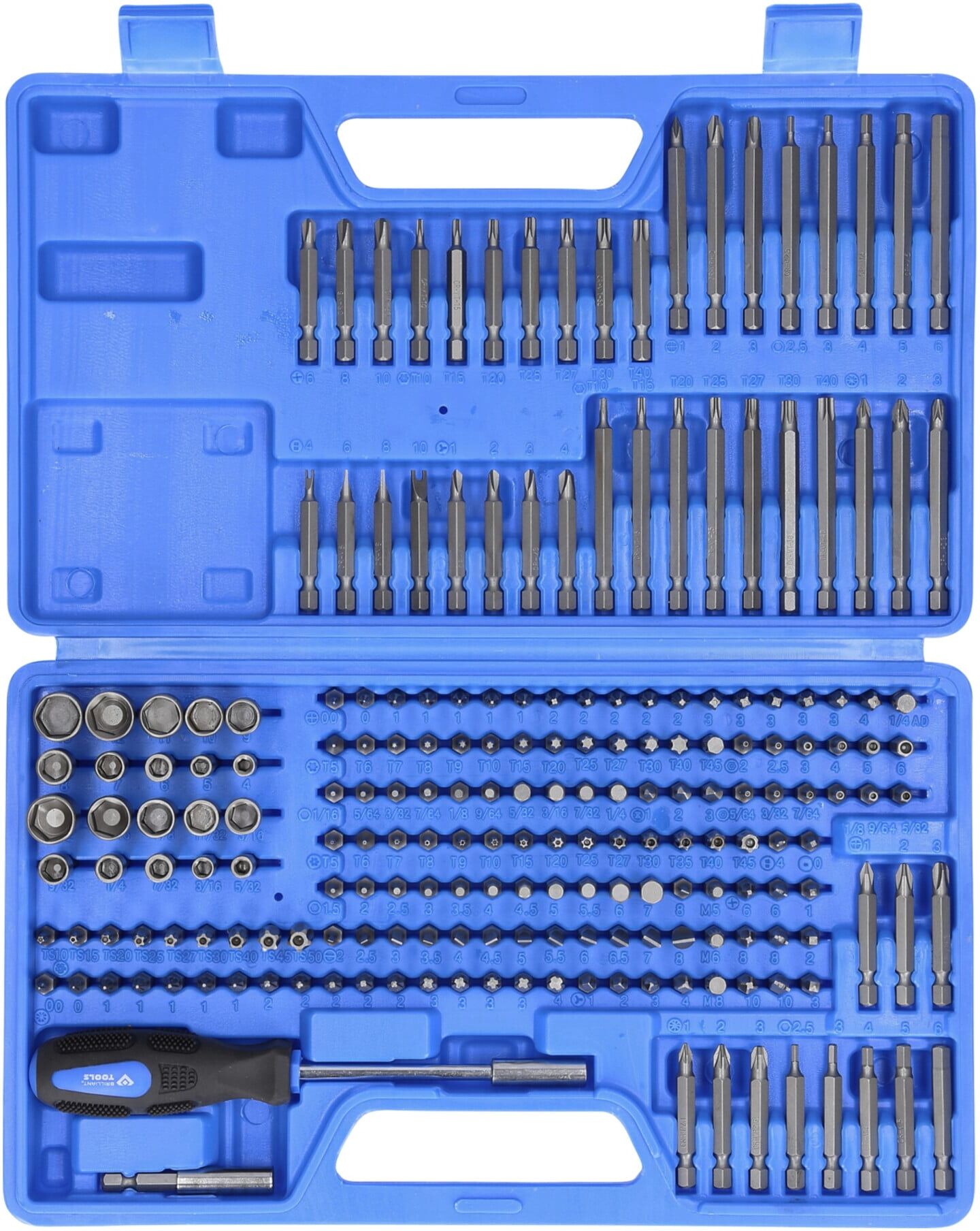 Brilliant Tools Bit-Satz, 208-tlg (BT053208)
