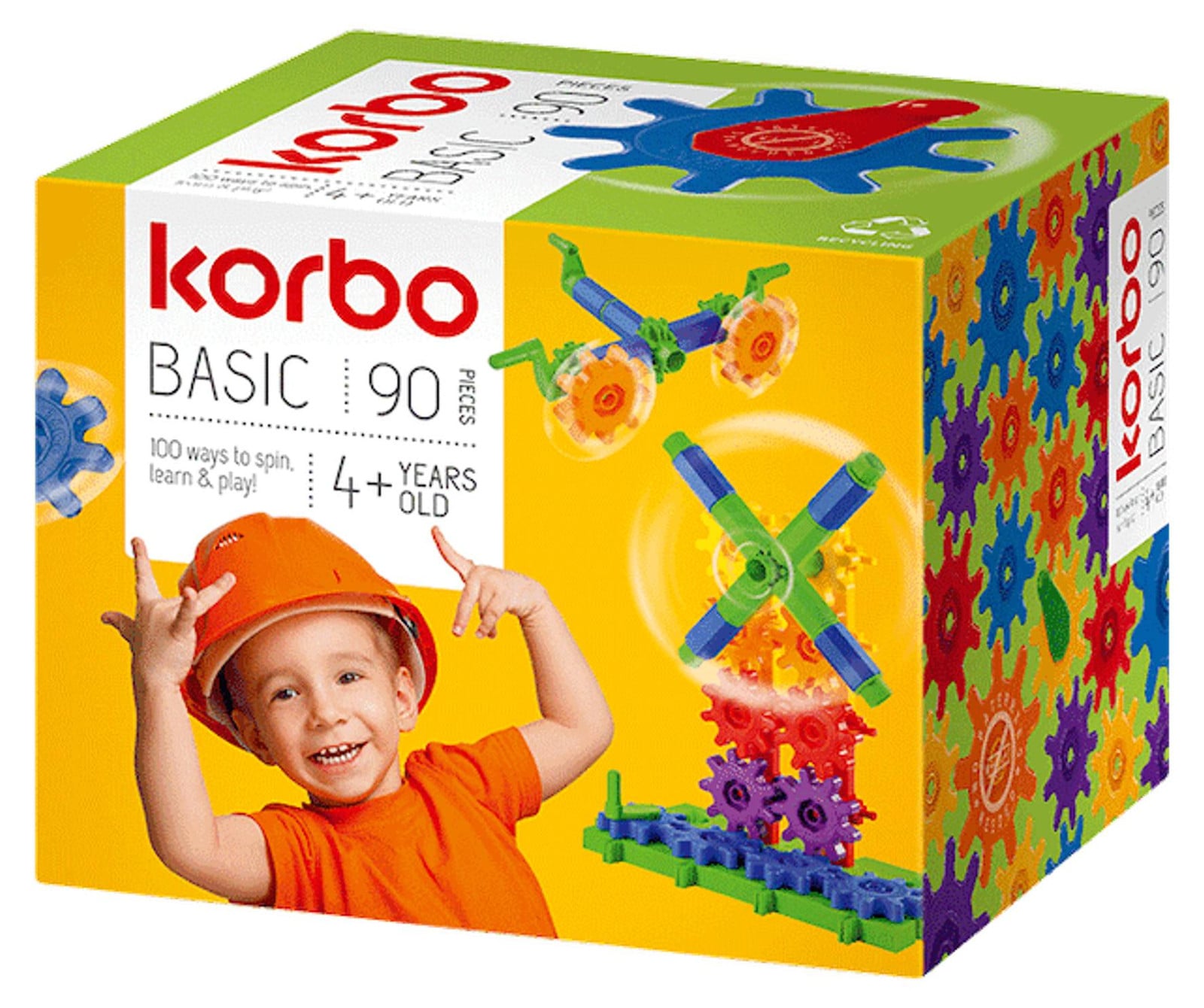 Korbo Basic 90-delige constructieset