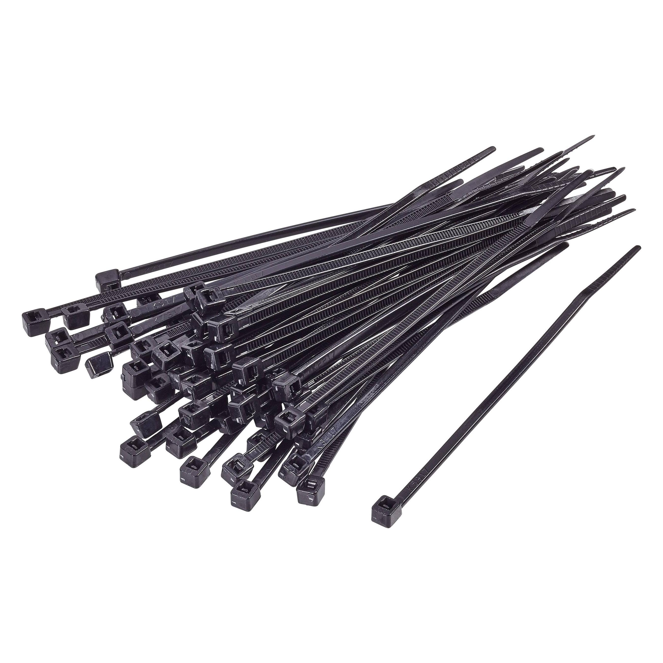 Tru Components Standard-Kabelbinder (Kunststoffkabelbinder, 250 mm, 100 Stk.) (1592864)