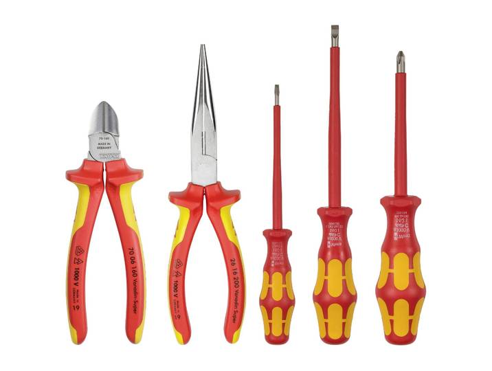 KNIPEX VDE jeu d'outils pinces 5 pièces