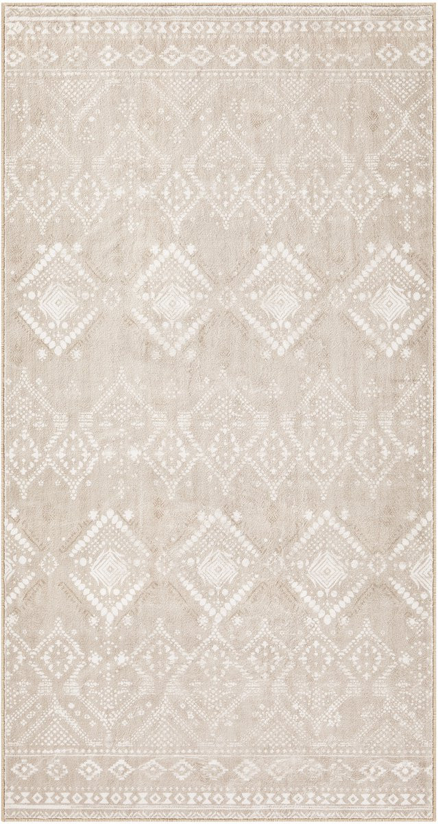 SONGMICS HOME Boho Vloerkleed met Abstract Design, Antislip en Wasbaar, Rechthoekig