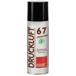 HellermannTyton, Reinigung PC + Peripherie, HELL Druckluft 67 Hochdruck 340ml Kontakt Chemie