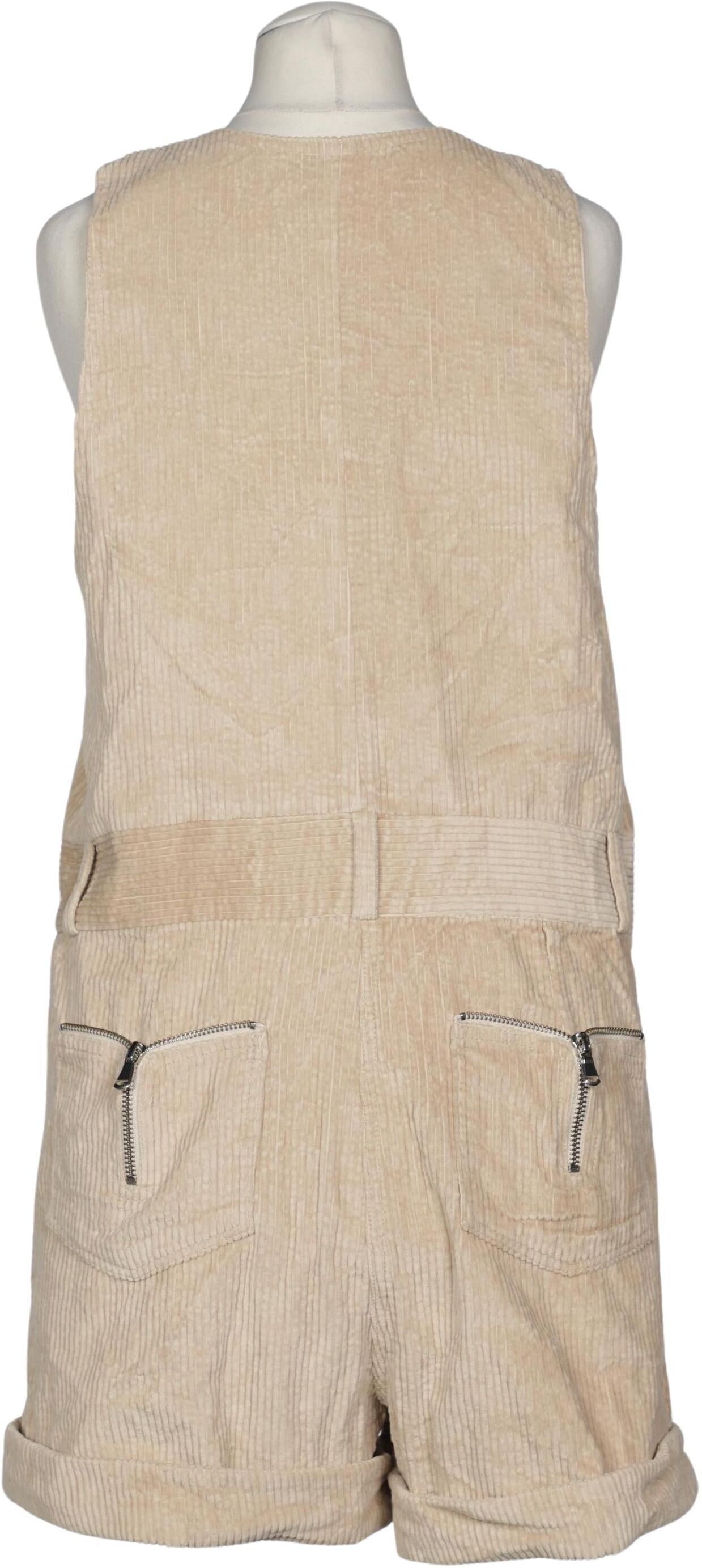 Paul & Joe Sister Damen Overall oder Jumpsuit, Cremeweiß, Gr. EU 38, Baumwolle - Second Hand