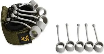Combo Retail Shop Portable Hand Gripper, Silicone Finger Expander, Hand Grip Trainer, Wrist Strength Trainer, Finger Exerciser gray 20lb