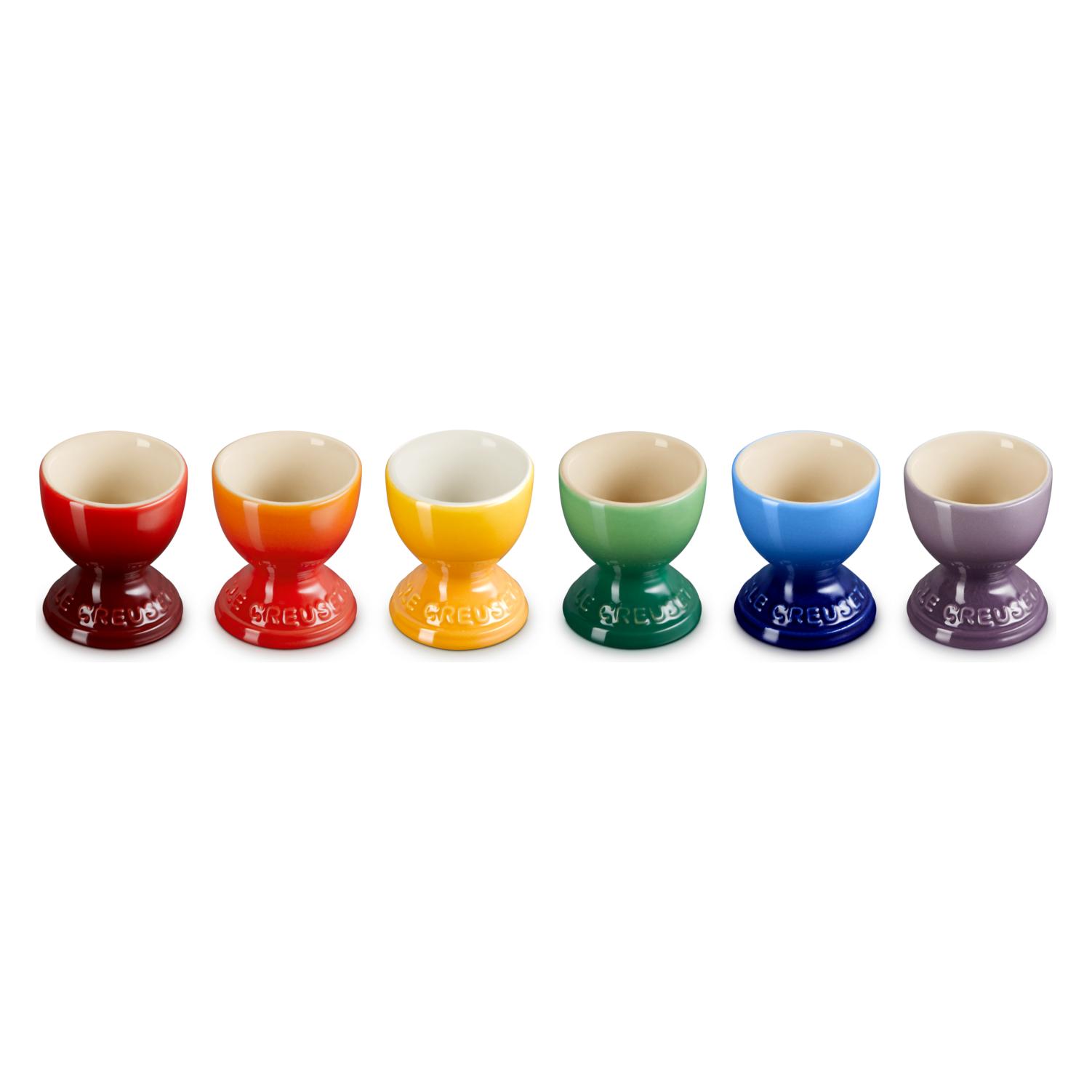 Le Creuset Set 6 egg holder rainbow (6x) (02110896)