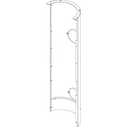 Rückwand braun Columna - 8738803788