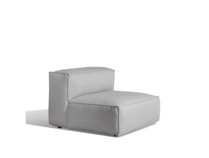 Skargaarden Asker Sofamodul Sunbrella Sling light grey, Mittelteil large