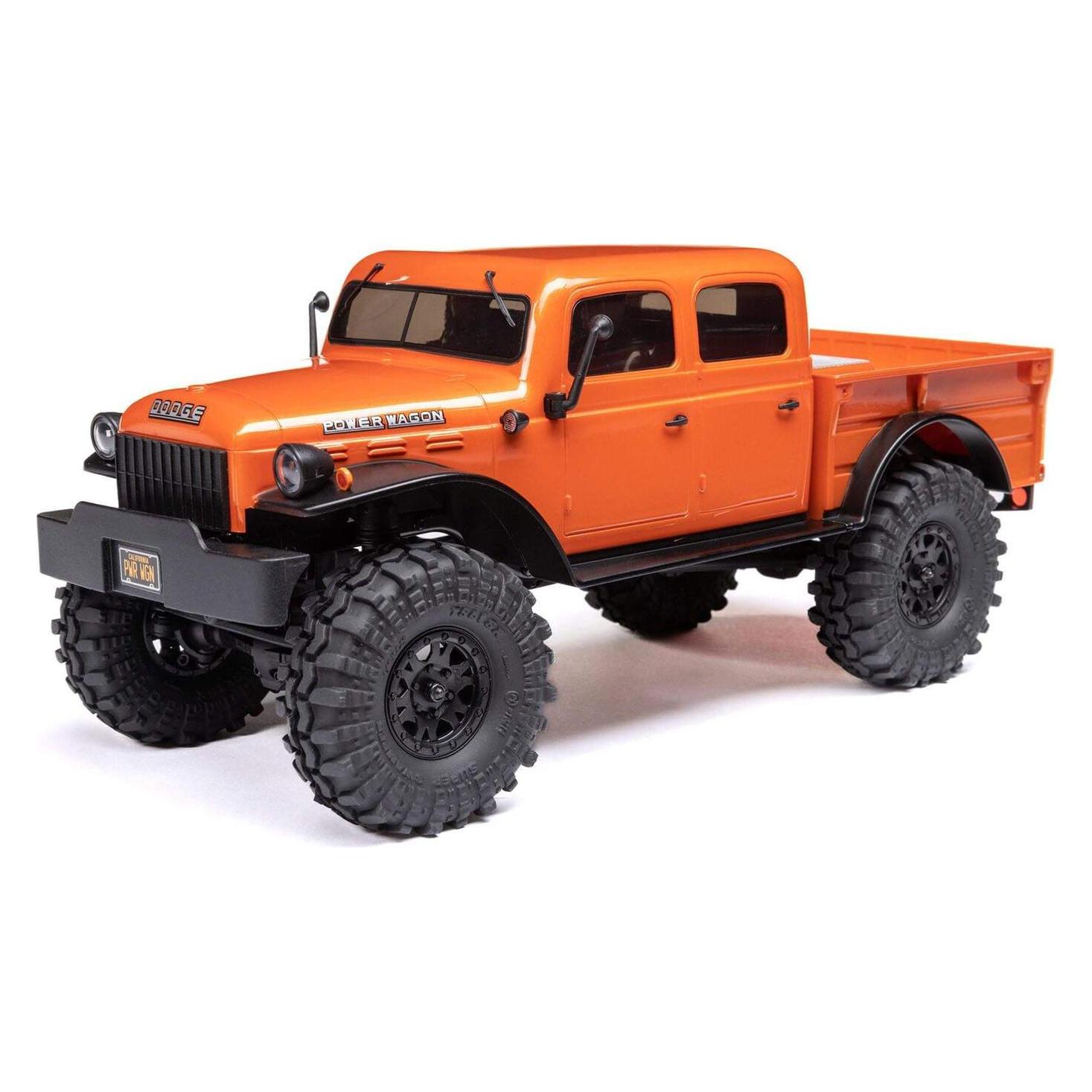 Axial Scale Crawler SCX24 Dodge Power Wagon Orange, 1:24, RTR (RTR Ready-to-Run) (AXI00007T1)