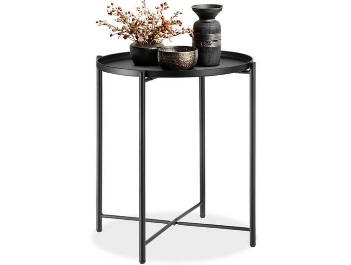 Table d’appoint CHESTER 45,5x45,5x53cm - noir