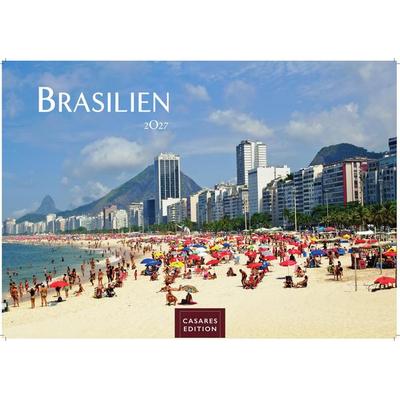 Brasilien Kalender 2027 – Wandkalender | Fotokalender Südamerika 35x50cm – Farbenfrohe Natur, lebendige Kultur & traumhafte Landschaften als Deko &