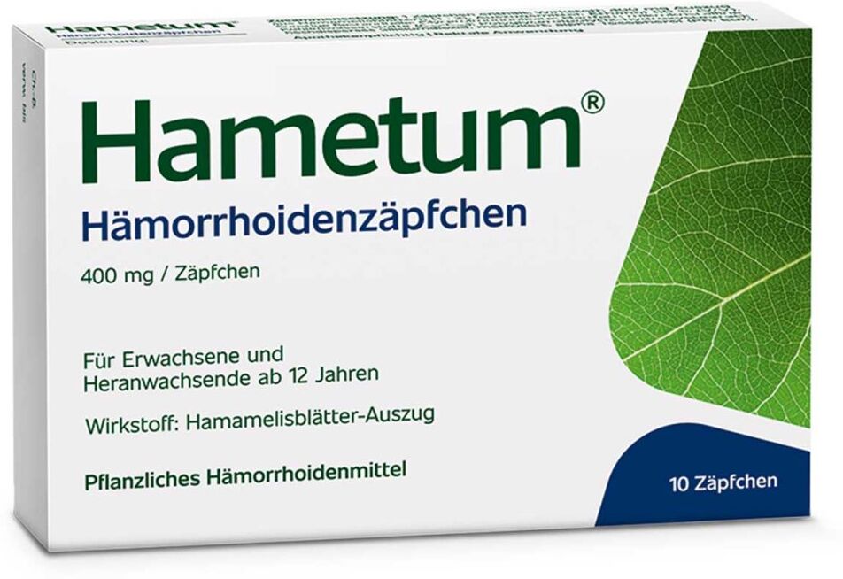 Hametum Hämorrhoidenzäpfchen 10stk