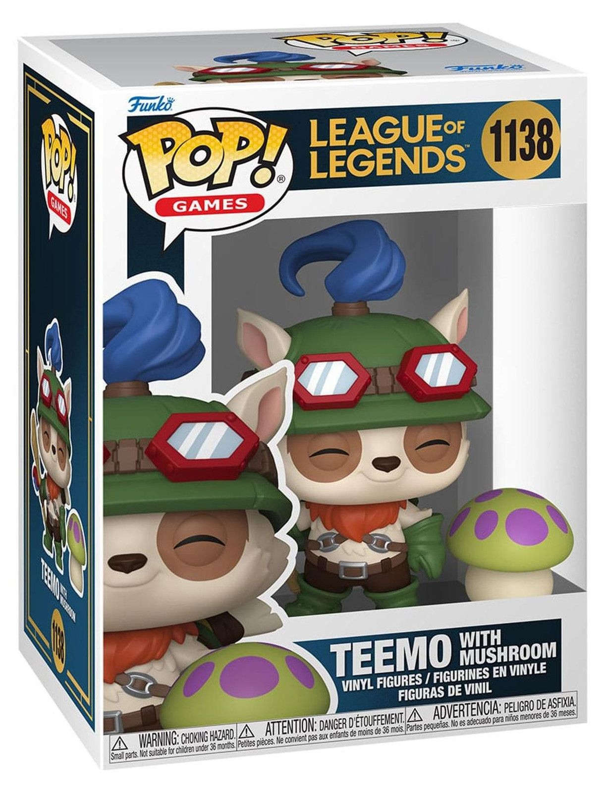 Funko POP! & Buddy League of Legends Teemo met paddenstoel Verzamelfiguur