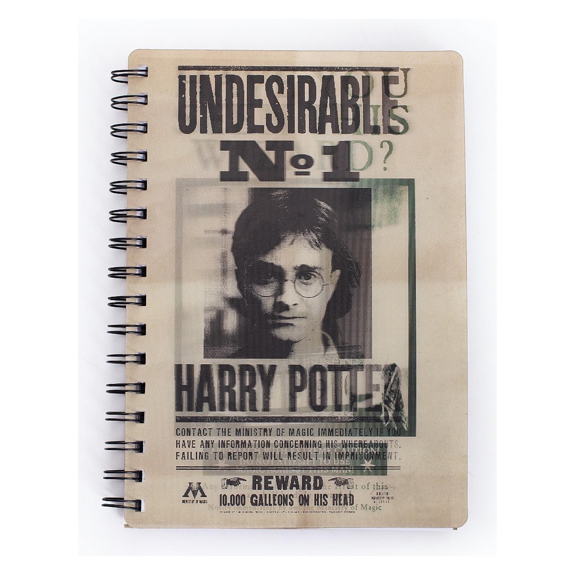 Pyramid HARRY POTTER - Sirius & Harry - Notebook A5 3D (A5) (GAF4264)