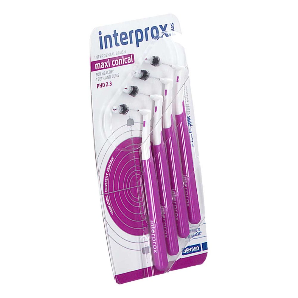 DENTAID GmbH Interprox Plus Maxi Conical Lila Interdentalbürste 19262872
